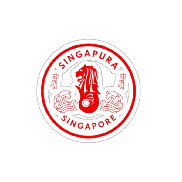 Singapore Singapura Kiss-Cut Stickers - Image 4