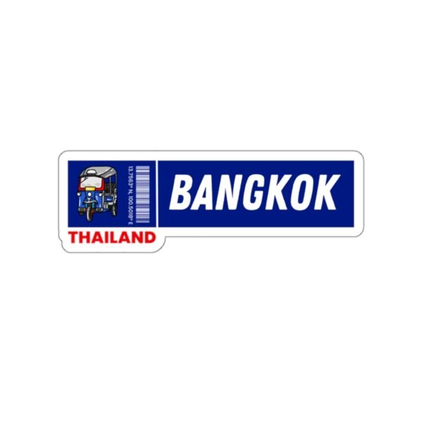 Bangkok Thailand Kiss-Cut Stickers - Image 22