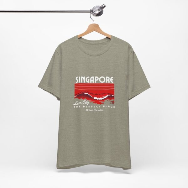 Singapore The Perfect Place Unisex Jersey Short Sleeve Tee - Image 36