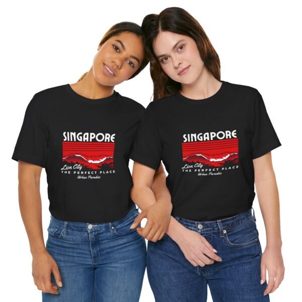 Singapore The Perfect Place Unisex Jersey Short Sleeve Tee - Image 26