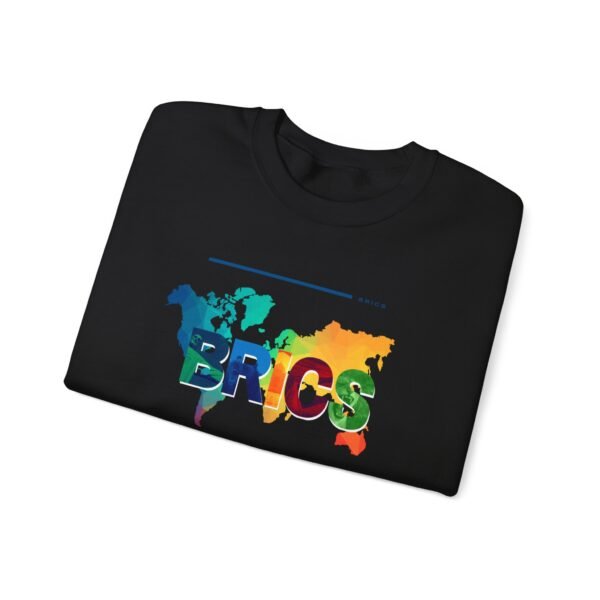 BRICS Brazil Russia India China South Africa Unisex Heavy Blend™ Crewneck Sweatshirt - Image 15