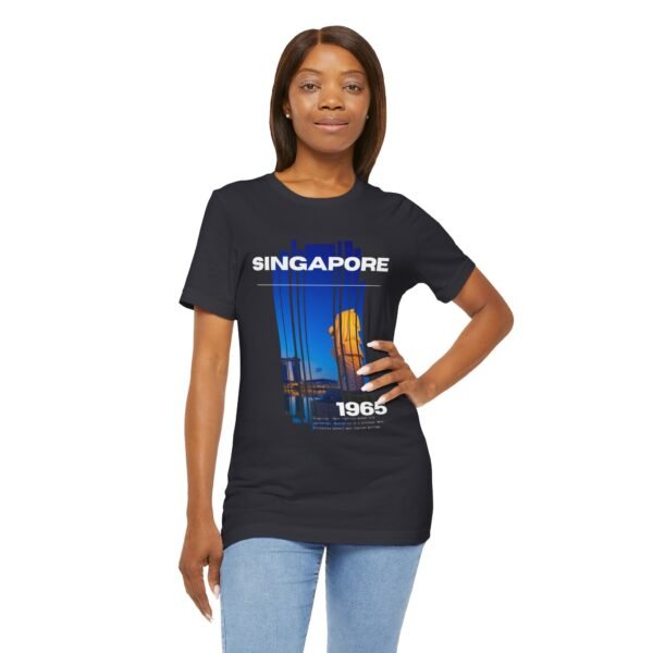 Singapore 1965 Unisex Jersey Short Sleeve Tee - Image 22