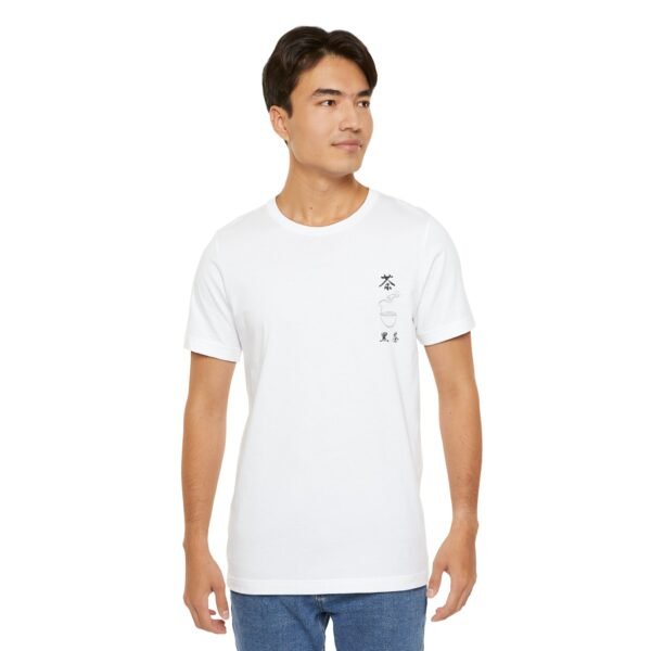 Black Tea Unisex Jersey Short Sleeve Tee - Image 20