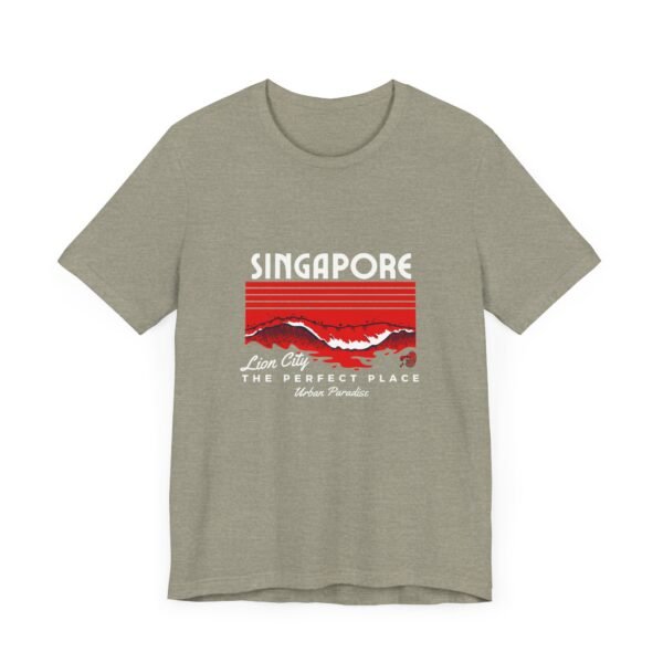 Singapore The Perfect Place Unisex Jersey Short Sleeve Tee - Image 32