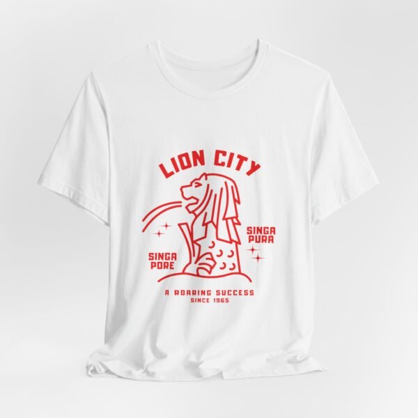 Singapore a Roaring Success Unisex Jersey Short Sleeve Tee - Image 6