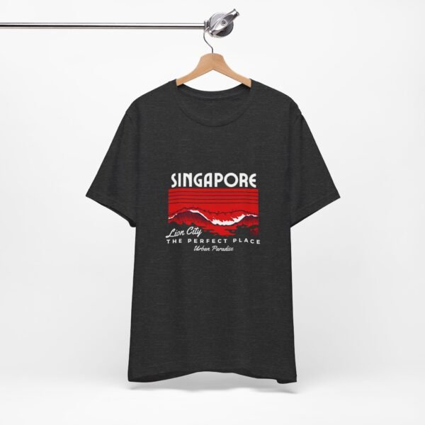 Singapore The Perfect Place Unisex Jersey Short Sleeve Tee - Image 94