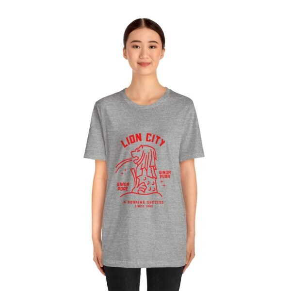 Singapore a Roaring Success Unisex Jersey Short Sleeve Tee - Image 127