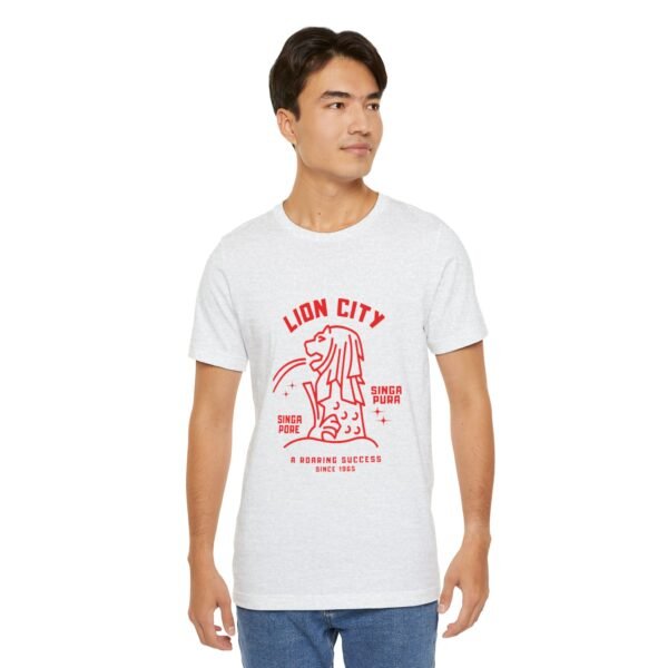 Singapore a Roaring Success Unisex Jersey Short Sleeve Tee - Image 78