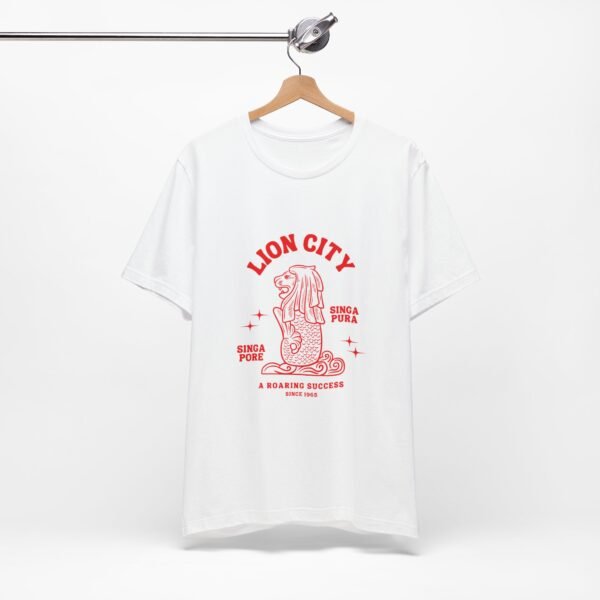 Lion City Singapore Unisex Jersey Short Sleeve Tee - Image 7