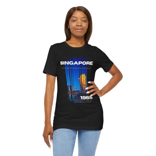 Singapore 1965 Unisex Jersey Short Sleeve Tee - Image 51