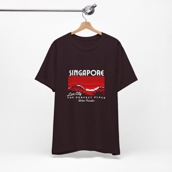 Singapore The Perfect Place Unisex Jersey Short Sleeve Tee - Image 123