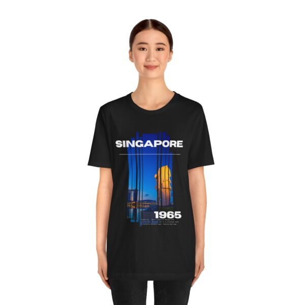 Singapore 1965 Unisex Jersey Short Sleeve Tee - Image 40