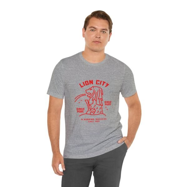 Singapore a Roaring Success Unisex Jersey Short Sleeve Tee - Image 130