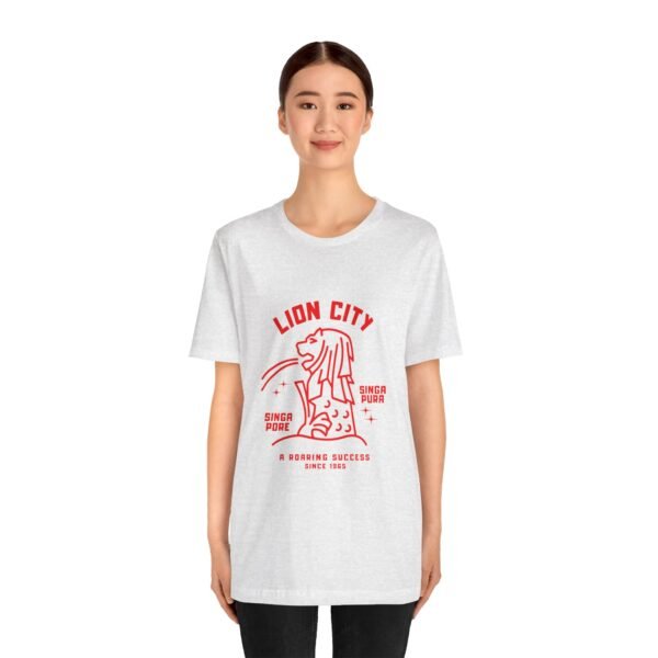 Singapore a Roaring Success Unisex Jersey Short Sleeve Tee - Image 69