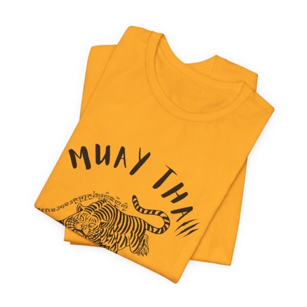 Muay Thai Unleash The Tiger Unisex Jersey Short Sleeve Tee - Image 63