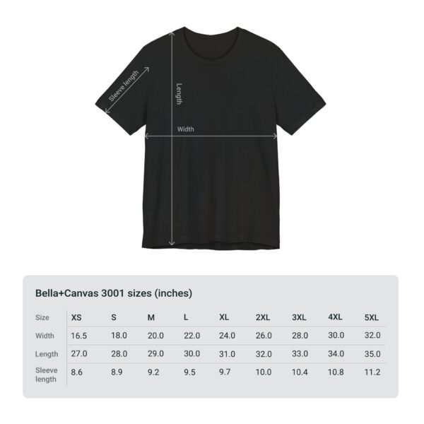 Black Chinese Tea Unisex Jersey Short Sleeve Tee - Image 29