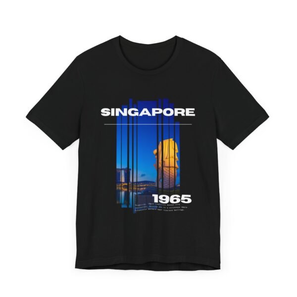 Singapore 1965 Unisex Jersey Short Sleeve Tee - Image 32