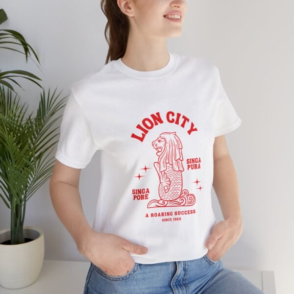 Lion City Singapore Unisex Jersey Short Sleeve Tee - Image 24