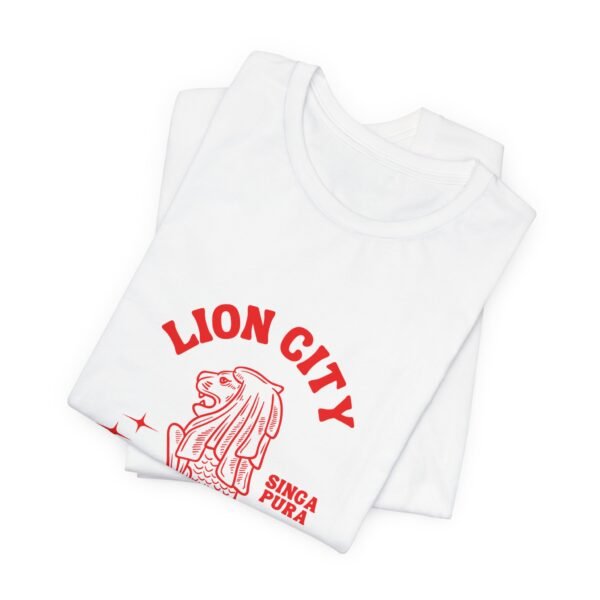 Lion City Singapore Unisex Jersey Short Sleeve Tee - Image 5