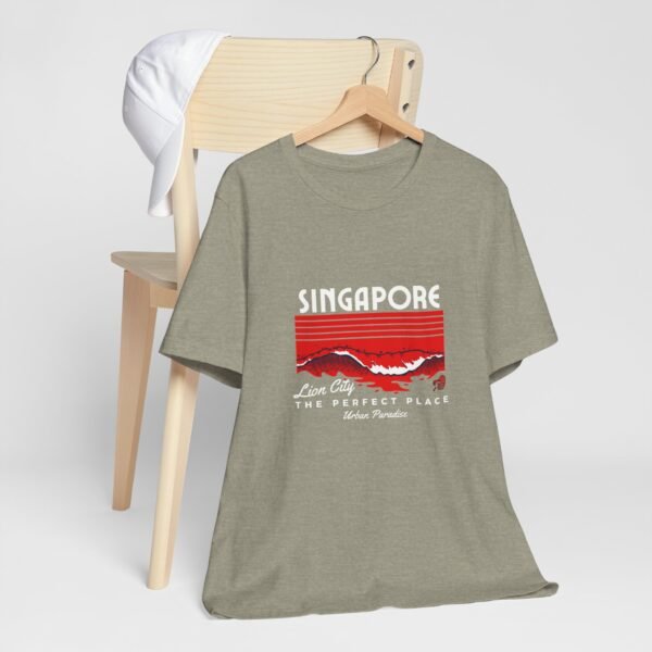 Singapore The Perfect Place Unisex Jersey Short Sleeve Tee - Image 37