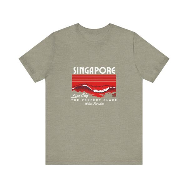 Singapore The Perfect Place Unisex Jersey Short Sleeve Tee - Image 30