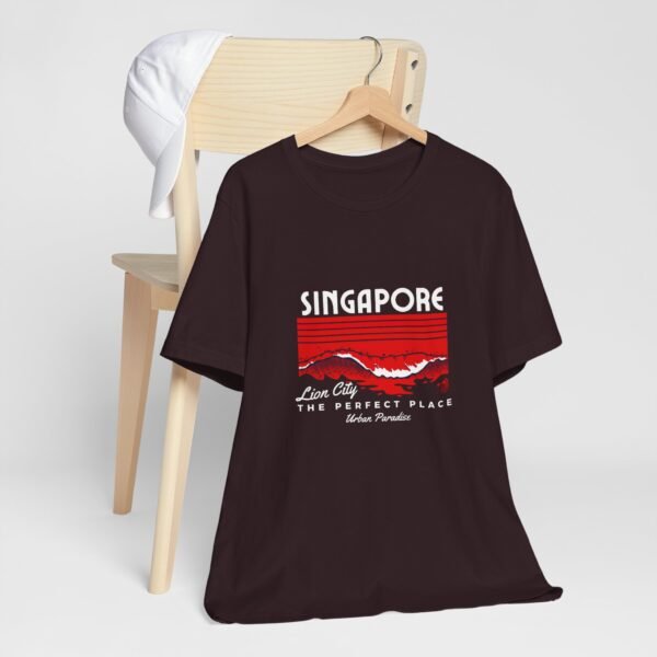 Singapore The Perfect Place Unisex Jersey Short Sleeve Tee - Image 124