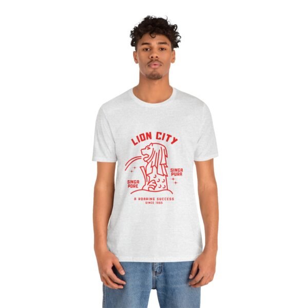 Singapore a Roaring Success Unisex Jersey Short Sleeve Tee - Image 70