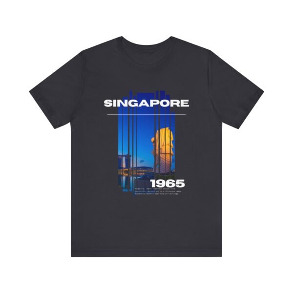 Singapore 1965 Unisex Jersey Short Sleeve Tee