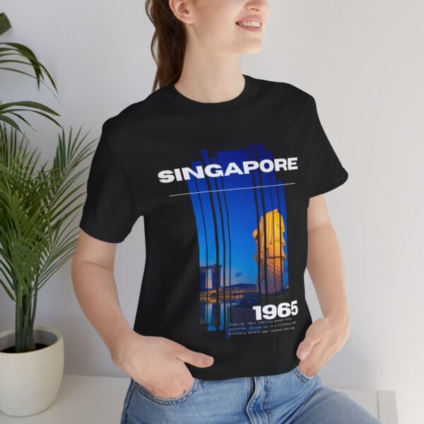 Singapore 1965 Unisex Jersey Short Sleeve Tee - Image 53