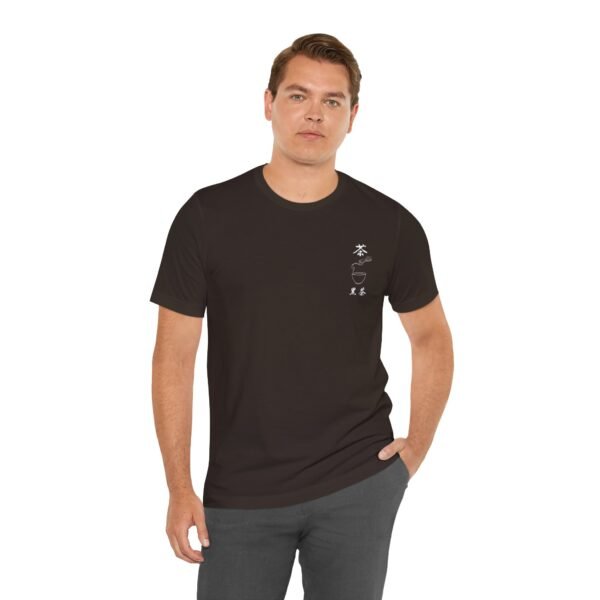 Black Chinese Tea Unisex Jersey Short Sleeve Tee - Image 43