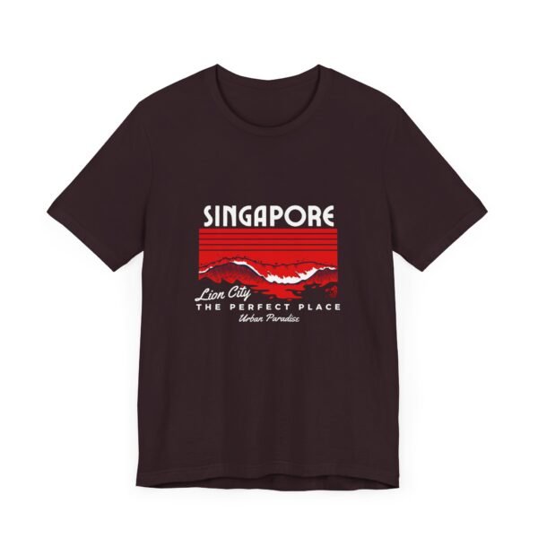 Singapore The Perfect Place Unisex Jersey Short Sleeve Tee - Image 119