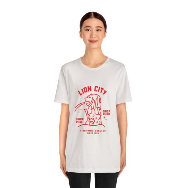 Singapore a Roaring Success Unisex Jersey Short Sleeve Tee - Image 98