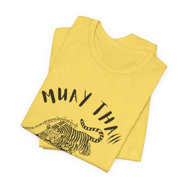 Muay Thai Unleash The Tiger Unisex Jersey Short Sleeve Tee - Image 92