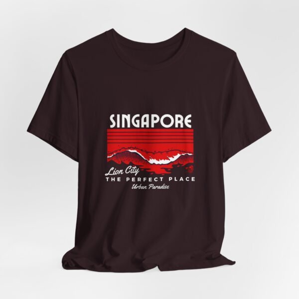 Singapore The Perfect Place Unisex Jersey Short Sleeve Tee - Image 122