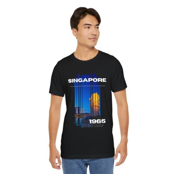 Singapore 1965 Unisex Jersey Short Sleeve Tee - Image 49