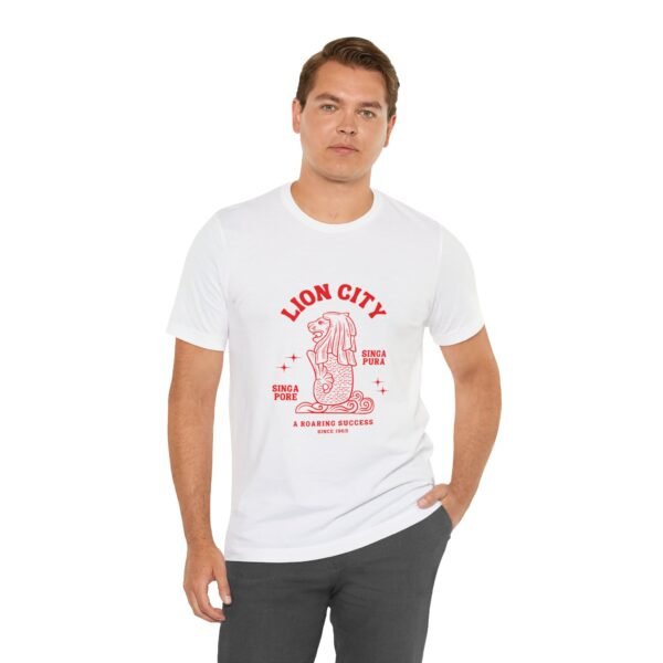 Lion City Singapore Unisex Jersey Short Sleeve Tee - Image 14