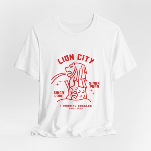 Singapore a Roaring Success Unisex Jersey Short Sleeve Tee - Image 35