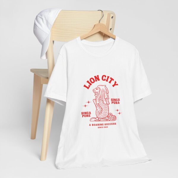 Lion City Singapore Unisex Jersey Short Sleeve Tee - Image 8