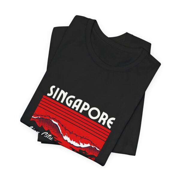 Singapore The Perfect Place Unisex Jersey Short Sleeve Tee - Image 5