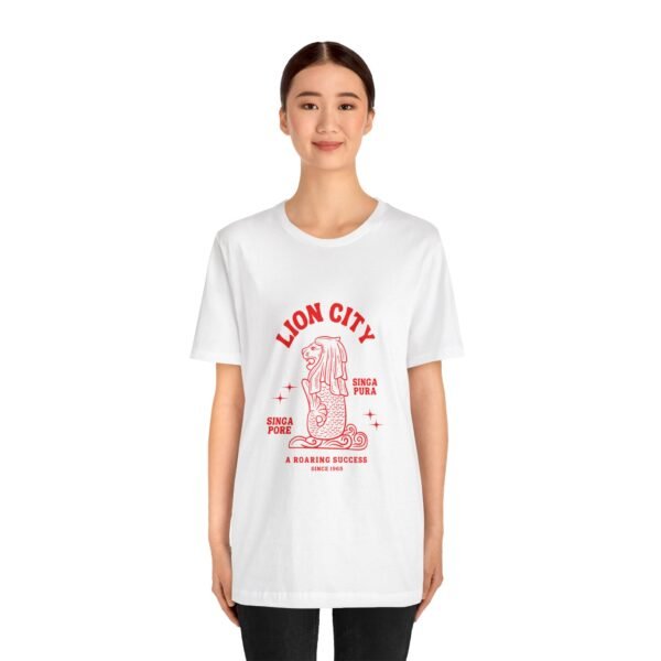 Lion City Singapore Unisex Jersey Short Sleeve Tee - Image 11