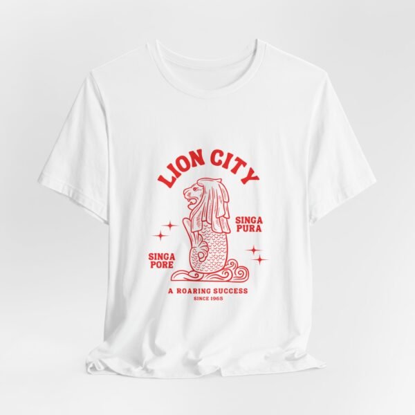 Lion City Singapore Unisex Jersey Short Sleeve Tee - Image 6