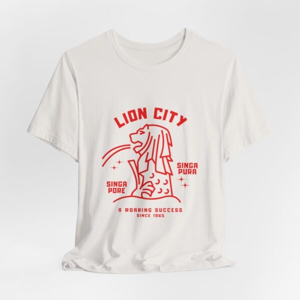 Singapore a Roaring Success Unisex Jersey Short Sleeve Tee - Image 93