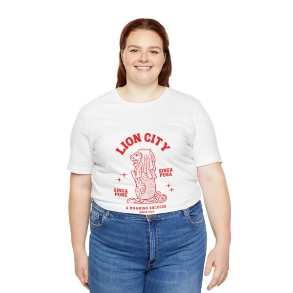 Lion City Singapore Unisex Jersey Short Sleeve Tee - Image 15