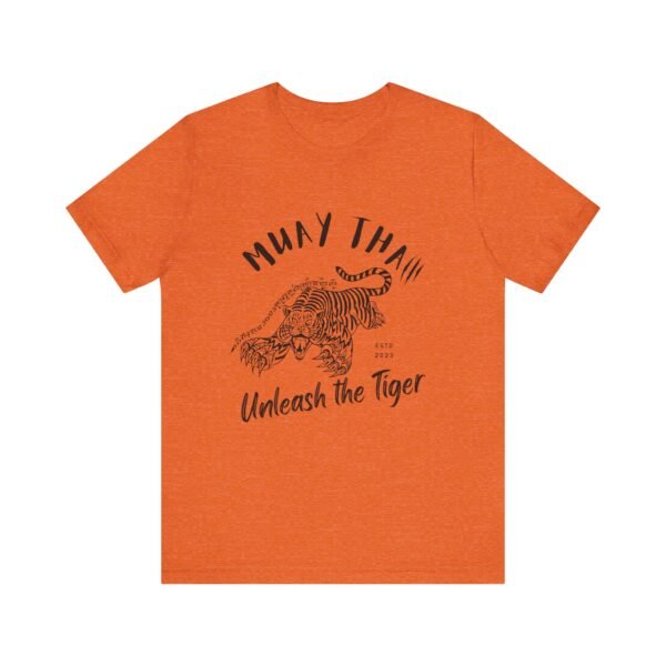 Muay Thai Unleash The Tiger Unisex Jersey Short Sleeve Tee - Image 30