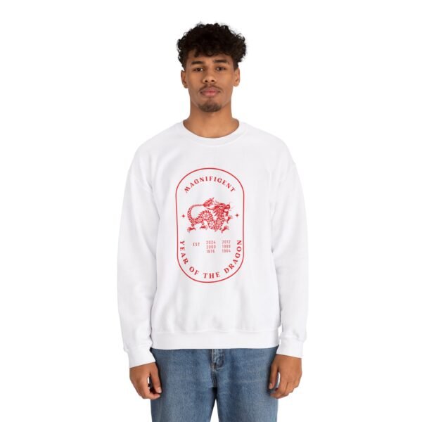 Year of the Dragon Unisex Heavy Blend™ Crewneck Sweatshirt - Image 5