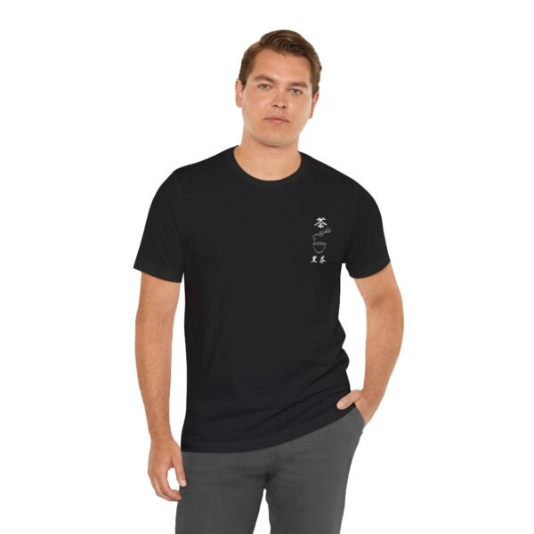 Black Chinese Tea Unisex Jersey Short Sleeve Tee - Image 14