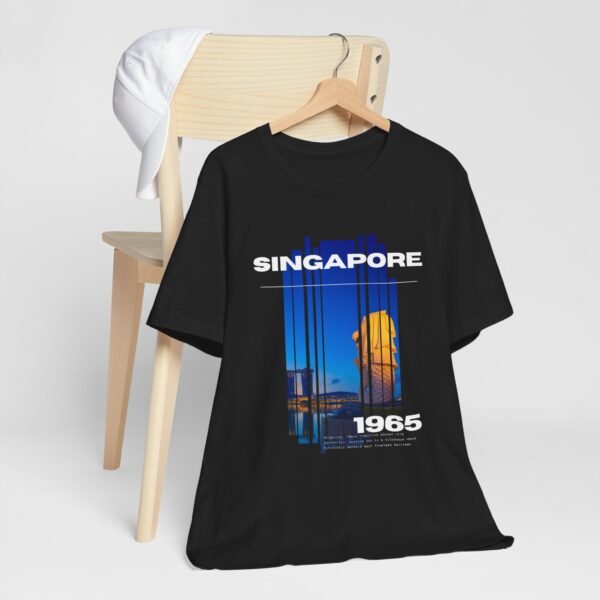 Singapore 1965 Unisex Jersey Short Sleeve Tee - Image 37