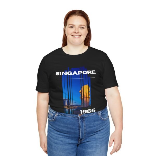 Singapore 1965 Unisex Jersey Short Sleeve Tee - Image 44