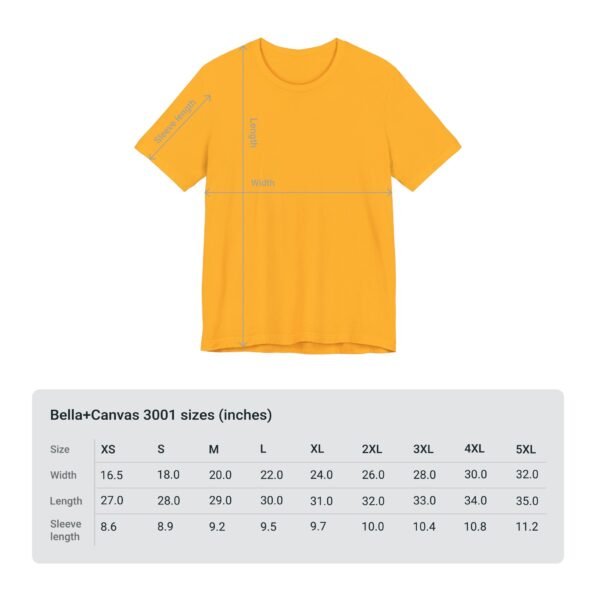 Unisex Jersey Short Sleeve Tee - Image 87