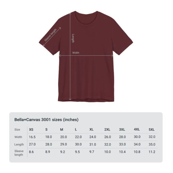 Unisex Jersey Short Sleeve Tee - Image 174